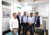 ADANI, LOTUSHARVESTEC ve Grainautomation, Graintech 2023, Bangalore, Hindistan'da